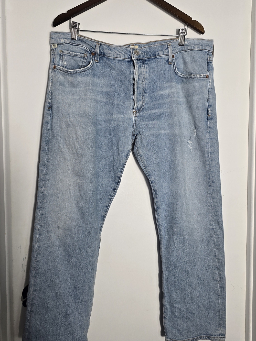 Citizens Of Humanity Light Blue Straight Leg Jeans